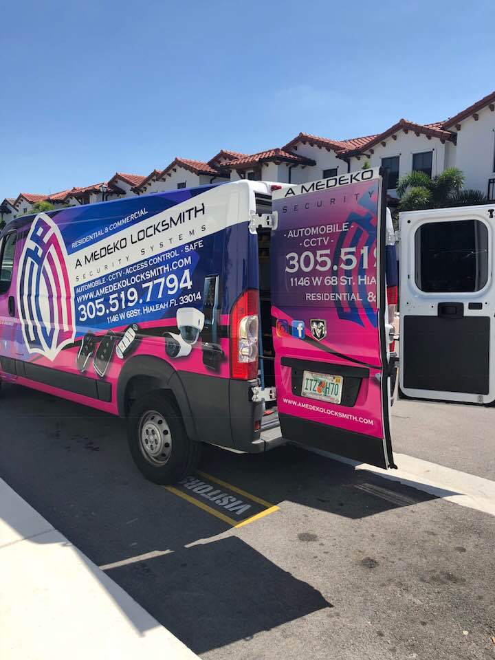 A Medeko Locksmith Mobile Unit