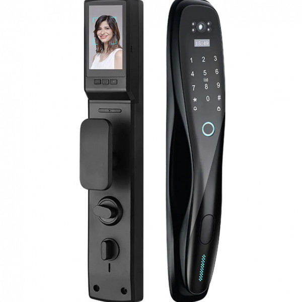 smart door lock camara